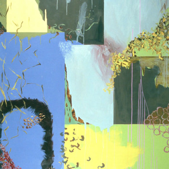 "Frames of Reference", 1998, acrylic on canvas, 66"x48"