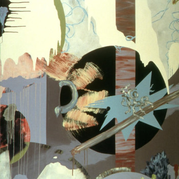 "Universal Constructs", 1999, acrylic on canvas, 66"x48"